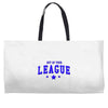 out of your league Weekender Totes