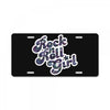 rock n roll girl License Plate