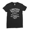 21st birthday gift limited edition 1997 Ladies Fitted T-Shirt