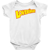 love burger Baby Onesie