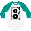 oldschool cassette 3/4 Sleeve Shirt