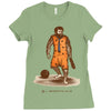 primitive man Ladies Fitted T-Shirt