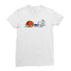 the hare and the shell Ladies Fitted T-Shirt