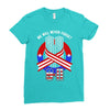 memorial day 2018 911 we will never  fotget Ladies Fitted T-Shirt