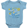 chocolatey night Baby Onesie