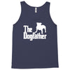 the dogfather  nerd retro der pate godfather fun Tank Top
