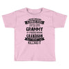 Super Cool Grammy Of A Freaking Awesome Grandson Toddler T-shirt