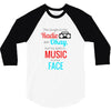 THE SONGS ON THE RADIO 3/4 Sleeve Shirt