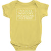 no guts no glory no legend no story slogan Baby Onesie