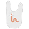 cacing bae senyum Baby Bibs