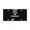 I Can't Keep Calm I'm Pregnant License Plate