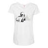 driver Maternity Scoop Neck T-shirt