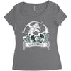sagittarius rose zodiac Women's Triblend Scoop T-shirt