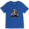 evil skull humor V-Neck Tee