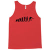 evolution of snooker or pool ape to player mens black new t shirt top Tank Top