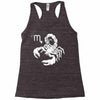 scorpio zodiac Racerback Tank