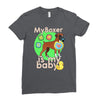 my boxer is my baby1 Ladies Fitted T-Shirt
