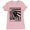 procrastinators unite! Ladies Fitted T-Shirt