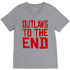 outlaws to the end 2 V-Neck Tee
