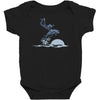 dolphin rider Baby Bodysuit