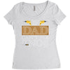 If Dad Can't Fix It No One Can Women's Triblend Scoop T-shirt