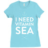 i need vitamin sea Ladies Fitted T-Shirt