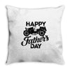 happy father's day 2 Throw Pillow
