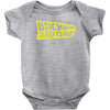 retro back to the future Baby Onesie