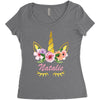Unicorn Women's Triblend Scoop T-shirt