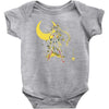 the moon Baby Onesie