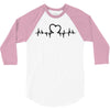 Heart Beat 3/4 Sleeve Shirt