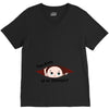 December Peeking Out Baby Boy in Spanish V-Neck Tee