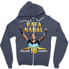 Rafa Nadal 10 Zipper Hoodie