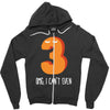 i can't even Zipper Hoodie