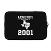 legends are born in 2001 hoodie 9 Laptop sleeve