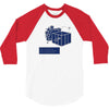 dick in a box shirt and sticker snl beer party t medium black 3/4 Sleeve Shirt