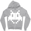 alien in game Zipper Hoodie