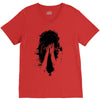 sad girl V-Neck Tee