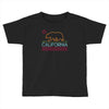 neon sign california republic flag bear Toddler T-shirt