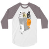 kittens in a pocket 3/4 Sleeve Shirt