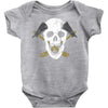 skull axe Baby Onesie