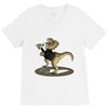 shakespearosaurus V-Neck Tee