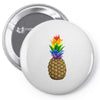 rainbow pineaplle Pin-back button
