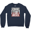straight outta america Crewneck Sweatshirt