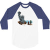 the planet of the kong 3/4 Sleeve Shirt