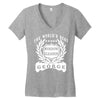 window cleaner Women's V-Neck T-Shirt