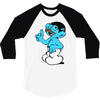 tobias smurf 3/4 Sleeve Shirt