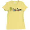 planetary chatter vectorized Ladies Fitted T-Shirt