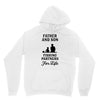 Father and Son Fishing Partners For Life Unisex Hoodie