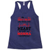 There's This Boy Who Stole My Heart He Calls Me Momma Racerback Tank
